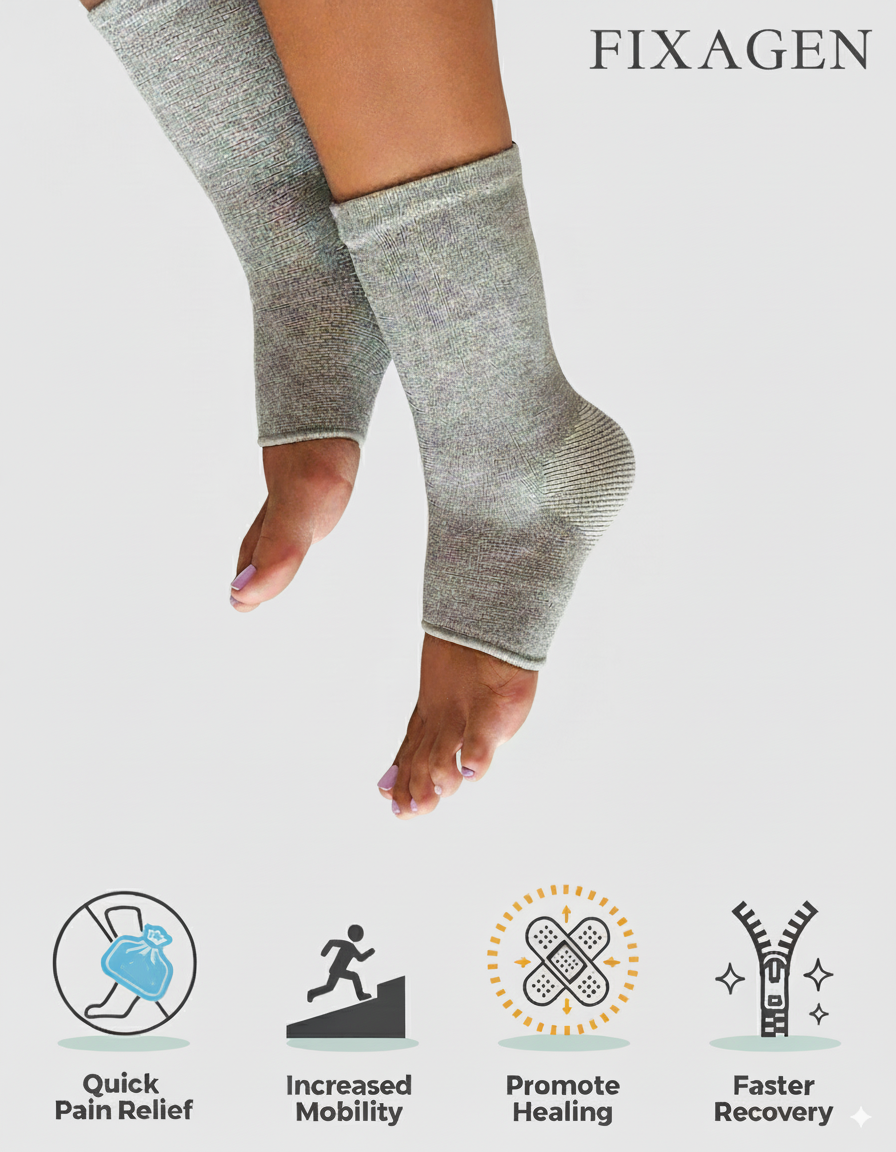 Fixagen Bamboo Foot Sleeves