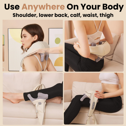 Relievio Shiatsu Cordless Neck & Shoulder Massager